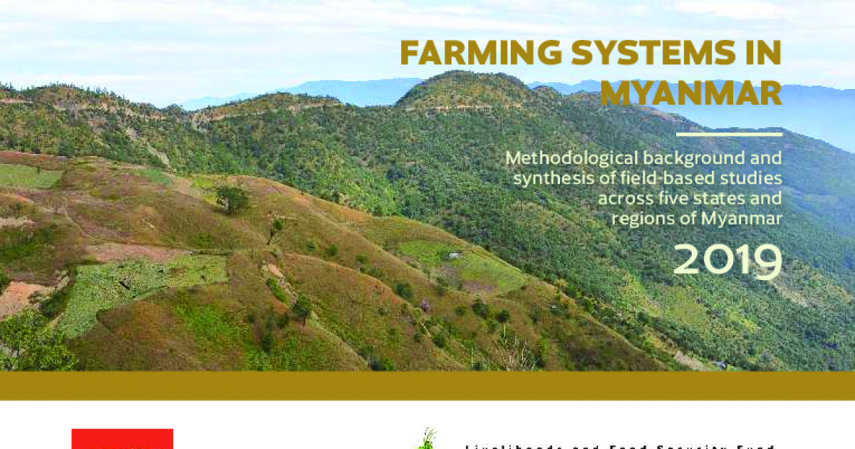 FARMING SYSTEMS IN MYANMAR LiftFund